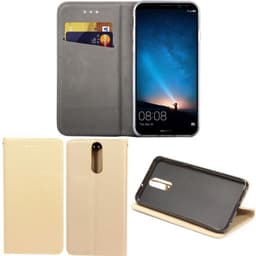 Moozy Lompakkokotelo Huawei Mate 10 Lite (RNE-L21) - kulta