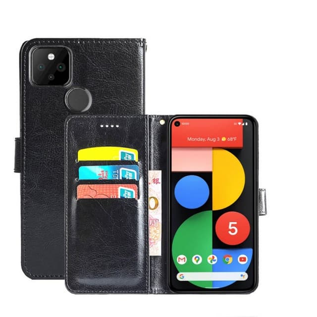 Mobilplånbok 3-kort Google Pixel 5  - Svart