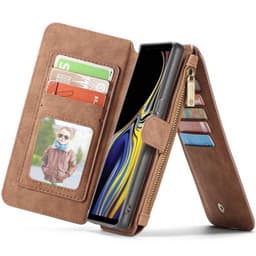 Monikäyttöinen 14 korttia Samsung Galaxy Note 9 (SM-N960F)  - ruskea