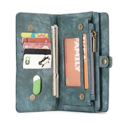 CaseMe Wallet 11-kort Apple iPhone 7+, 8+  - blå