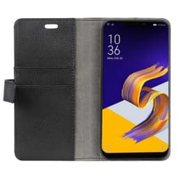 Lompakkokotelo 2-kortti Asus Zenfone 5 / 5Z (ZE620KL)  - musta