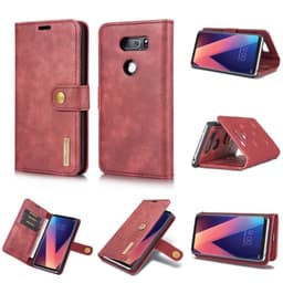 Lompakkokotelo DG-Ming 2i1 LG V30 (H930)  - punainen