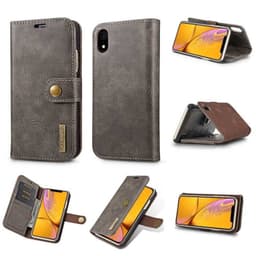 Lompakkokotelo DG-Ming 2i1 Apple iPhone XR (6.1 ")  - harmaa