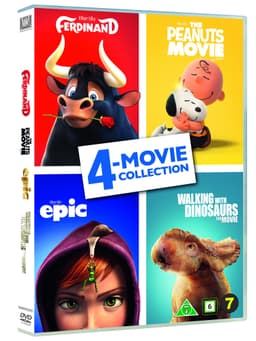 FERDINAND / PEANUTS / EPIC / WALK WITH DINOS  - 4 MOVIE COLL (DVD)