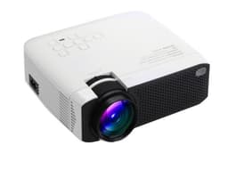 Projektor i miniatyrformat E400S med led Vit