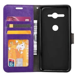 Lompakkokotelo 3-kortti Sony Xperia XZ2 Compact (H8324)  - violetti