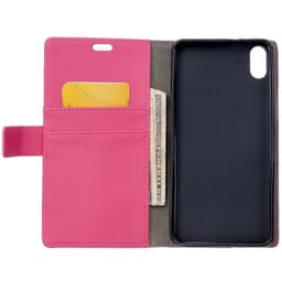 Lommebokdeksel 2-kort Apple iPhone XR (6.1")  - Rosa