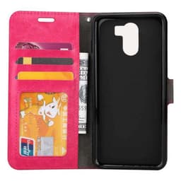 Lompakkokotelo 3-kortti LG G7 ThinQ (G710EM)  - pinkki