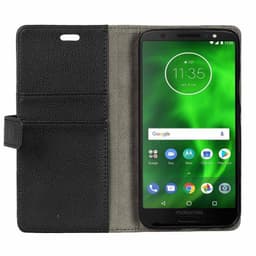 Lompakkokotelo 2-kortti Motorola Moto G6 (XT1925)  - musta
