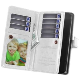 Dobbelt Flip Flexi 9-kort Huawei P Smart 2018 (FIG-L21)  - hvid