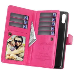 Dobbeltflip Flexi 9-kort Xiaomi Redmi S2  - Rosa