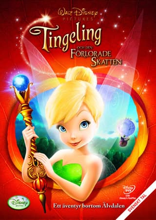 Tingeling och den Förlorade Skatten (DVD)