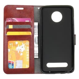 Lommebokdeksel 3-kort Motorola Moto Z3 Play (XT1929)  - brun
