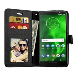 Lommebokdeksel 3-kort Motorola Moto G6 (XT1925)  - Svart