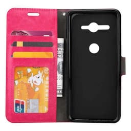 Mobilplånbok 3-kort Sony Xperia XZ2 Compact (H8324)  - Rosa