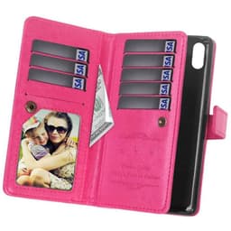 Dobbeltflip Flexi 9-kort Apple iPhone XR (6.1")  - Rosa