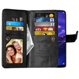 Dobbeltflip Flexi 9-kort Huawei Mate 20 Lite (SNE-LX1)  - Svart