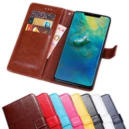 Lommebokdeksel 3-kort Huawei Mate 20 Pro (LYA-L29)  - Gul