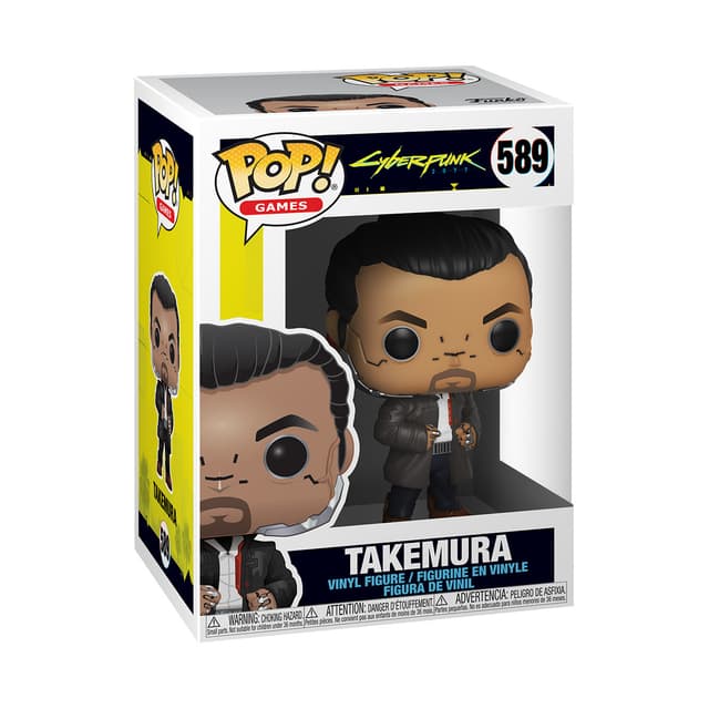 - Pop! Vinyl - Games: Cyberpunk 2077 Takemura (47160) - Figur