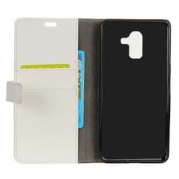 Lommebokdeksel 2-kort Samsung Galaxy J8 2018 (SM-J800F)  - Hvit