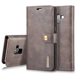 DG-Ming Lommebok 2i1 Samsung Galaxy A8 Plus 2018 (SM-A730F)  - Grå