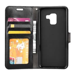 Mobilplånbok 3-kort Samsung Galaxy A6 Plus 2018 (SM-A610F)  - Svart