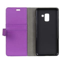 Lommebokdeksel 2-kort Samsung Galaxy A6 Plus 2018 (SM-A610F)  - lilla