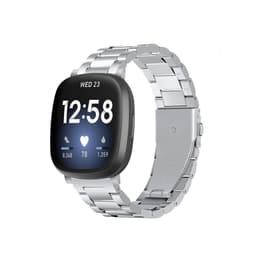 Fitbit Versa 3 armbånd rustfrit stål sølv
