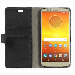 Lompakkokotelo 2-kortti Motorola Moto E5 Play (XT1920)  - musta