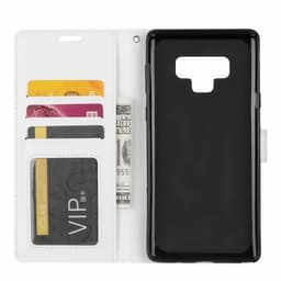 Lommebokdeksel 3-kort Samsung Galaxy Note 9 (SM-N960F)  - Hvit