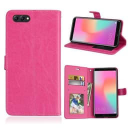 Lommebokdeksel 3-kort Huawei Honor View 10 (BKL-L29)  - Mørk rosa