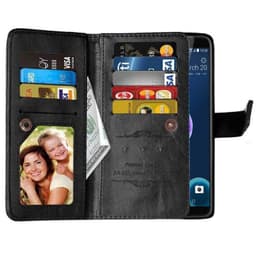 Dobbeltflip Flexi 9-kort HTC Desire 12  - Svart