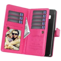 Lompakkotelo Flexi 9-kortti Samsung Galaxy S10E (SM-G970F)  - pinkki