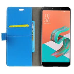 Lommebokdeksel 2-kort Asus Zenfone 5 Lite (ZC600KL)  - Blå