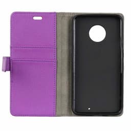 Lompakkokotelo 2-kortti Motorola Moto G6 (XT1925)  - violetti