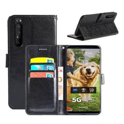 Wallet Cover 3-kort Sony Xperia 5 II  - sort