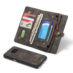 Multi lommebok 11-kort Samsung Galaxy S7 Edge (SM-G935F)  - Sort / gr�