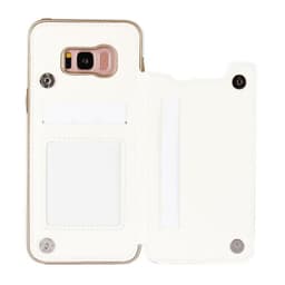 Flipwallet 2-kort Samsung Galaxy S8 (SM-G950F)  - hvid