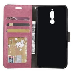 Lompakkokotelo 3-kortti Huawei Mate 10 Lite (RNE-L21)  - vaaleanpunain