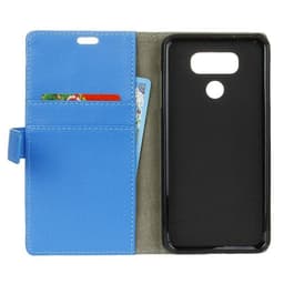 Lompakkokotelo 2-kortti LG V40 ThinQ (LM-V405)  - sininen