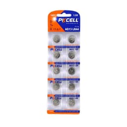 PKCELL Knapcellebatteri AG13 / LR44 1.5V 10-pak