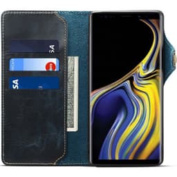 Lompakkokotelo 3-kortti aito nahka Samsung Galaxy Note 9 (SM-N960F)  -