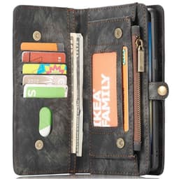 Multiplånbok 11-kort Samsung Galaxy Note 9 (SM-N960F)  - Svart/Grön