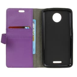 Lompakkokotelo 2-kortti Motorola Moto C Plus (XT1723)  - violetti