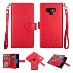 Dobbelflip magnet 2i1 Samsung Galaxy Note 9 (SM-N960F)  - RØD