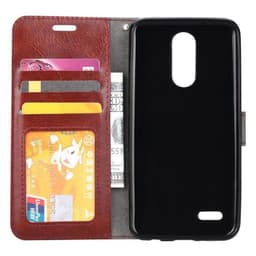 Lommebokdeksel 3-kort LG K11 2018 (X410E)  - brun