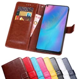 Lompakkokotelo 3-kortti Huawei P30 Pro (VOG-L29)  - tumma