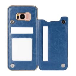 Flip lommebok 2-kort Samsung Galaxy S8 (SM-G950F)  - Blå