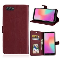 Lompakkokotelo 3-kortti Huawei Honor View 10 (BKL-L29)  - ruskea