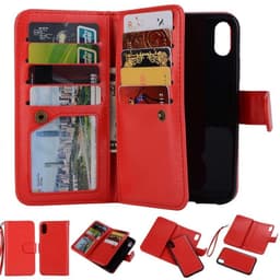 Dobbelflip magnet 2i1 Apple iPhone XR (6.1")  - RØD